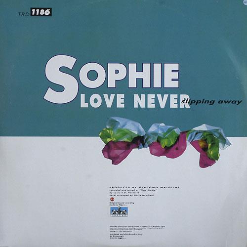 Sophie - Love Never Slipping Away 12" Mint- TRD 1186 Vinyl 1991 Record - Shuga Records