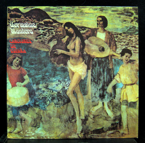 Germaine Montero - Canciones De Espana LP Mint- VSD-6534 Vanguard 1969 Stereo - Shuga Records