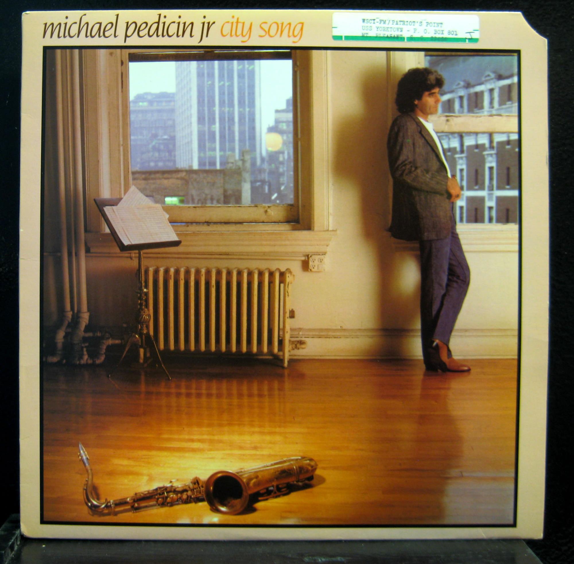 Michael Pedicin Jr - City Song LP Mint- Op 3106 Vinyl 1987 Record - Shuga Records