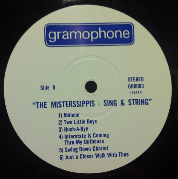 The Misterssippis - Sing & String - VG+ LP Record 1973 Gramophone Vinyl - Folk / Americana / Acapella - Shuga Records