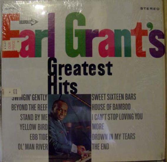 EARL GRANT greatest hits LP VG+ DL 74813 Vinyl  Record - Shuga Records