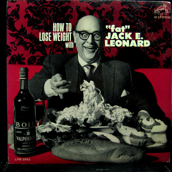 Fat Jack E. Leonard - How To Lose Weight LP Mint- LPM-2892 Mono USA Vinyl Record - Shuga Records