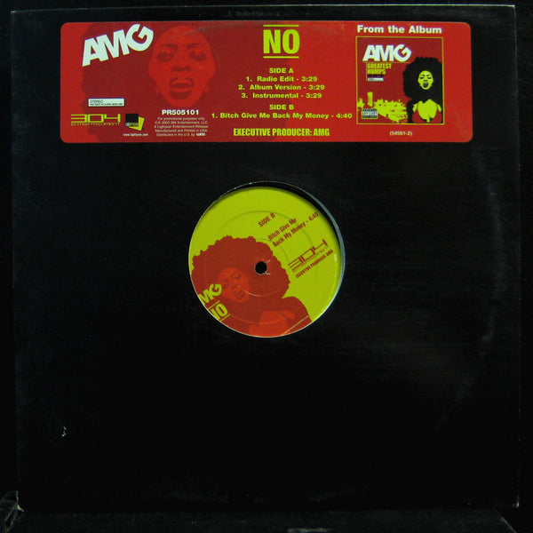 AMG - No 12" Mint- Promo PR505101 Vinyl 2002 Record - Shuga Records
