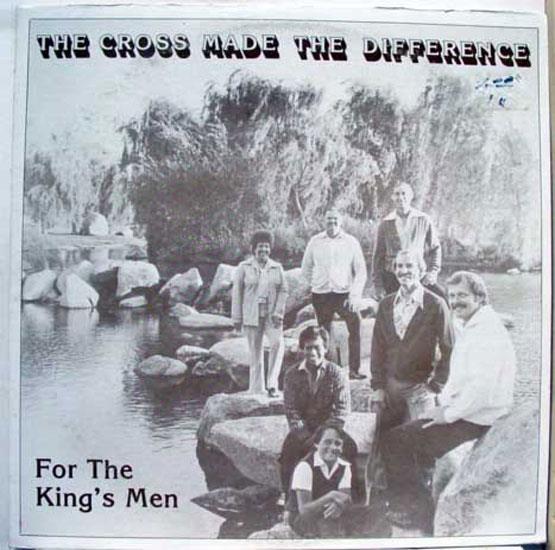 For The King's Men - The Cross Made The Difference LP VG+ GV 172 Vinyl Record - Shuga Records