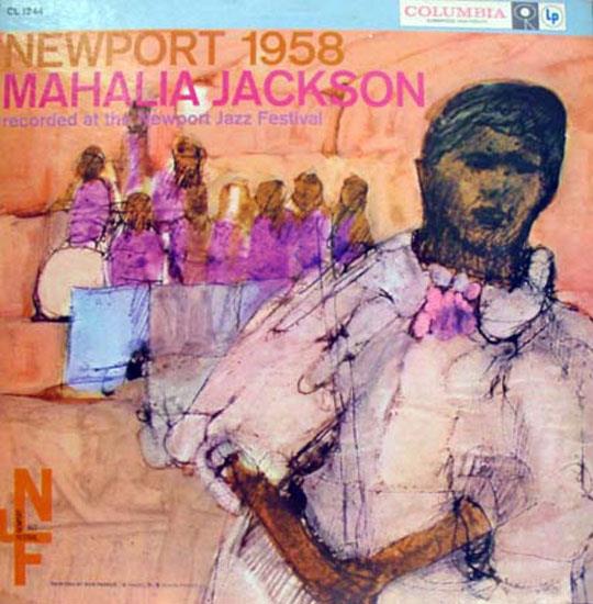 Mahalia Jackson - Newport Jazz Festival 1958 - VG+ LP Record 1958 Columbia USA Original 6 Eye Label Vinyl - Jazz / Gospel / Soul-Jazz - Shuga Records
