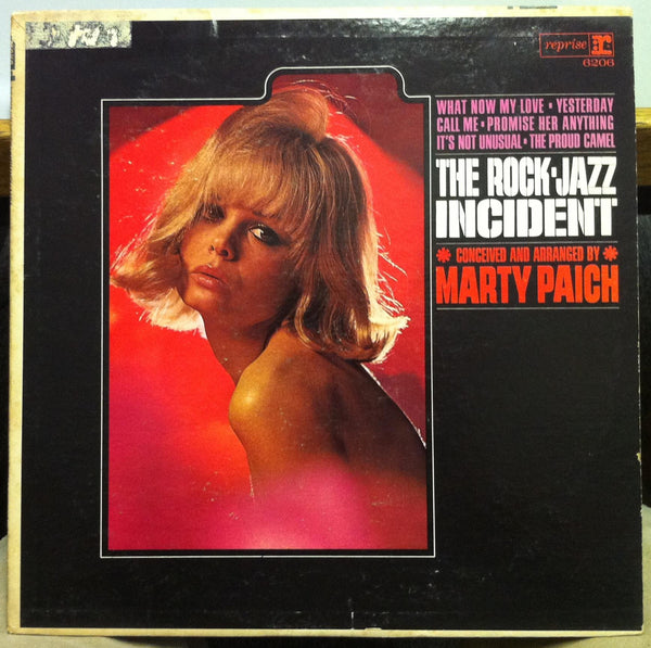 Marty Paich - The Rock-Jazz Incident - VG LP Record 1966 Reprise USA White Label Promo Vinyl - Jazz / Bop / Mod - Shuga Records
