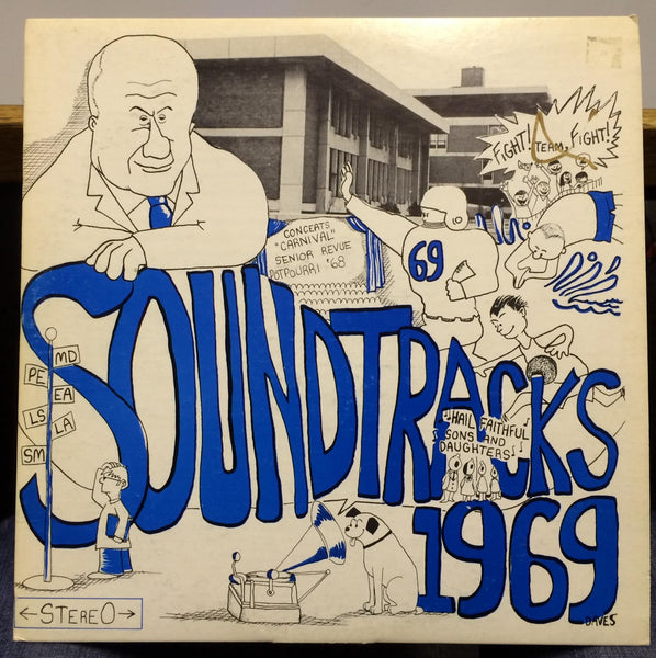 NEW TRIER WEST HIGH SCHOOL soundtracks 1969 LP VG+ Chicago IL Private Jazz - Shuga Records