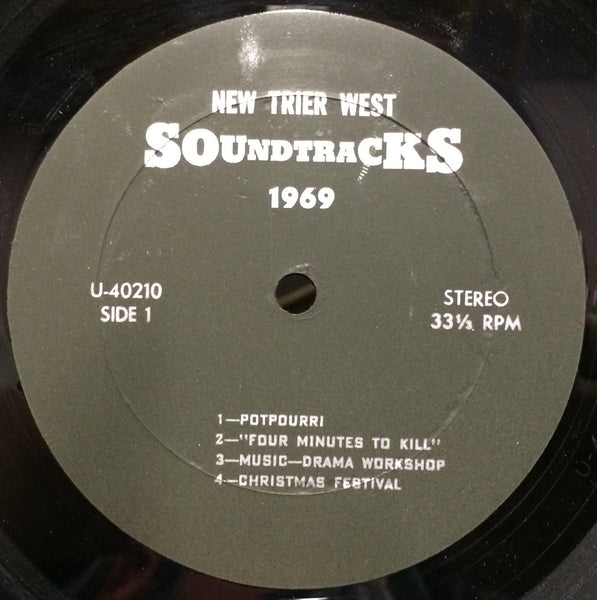 NEW TRIER WEST HIGH SCHOOL soundtracks 1969 LP VG+ Chicago IL Private Jazz - Shuga Records