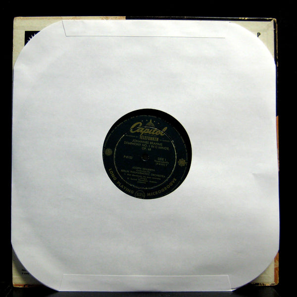 JOSEF KEILBERTH brahms symphony no 1 LP VG+ P-8153 Capitol USA Mono 50s - Shuga Records