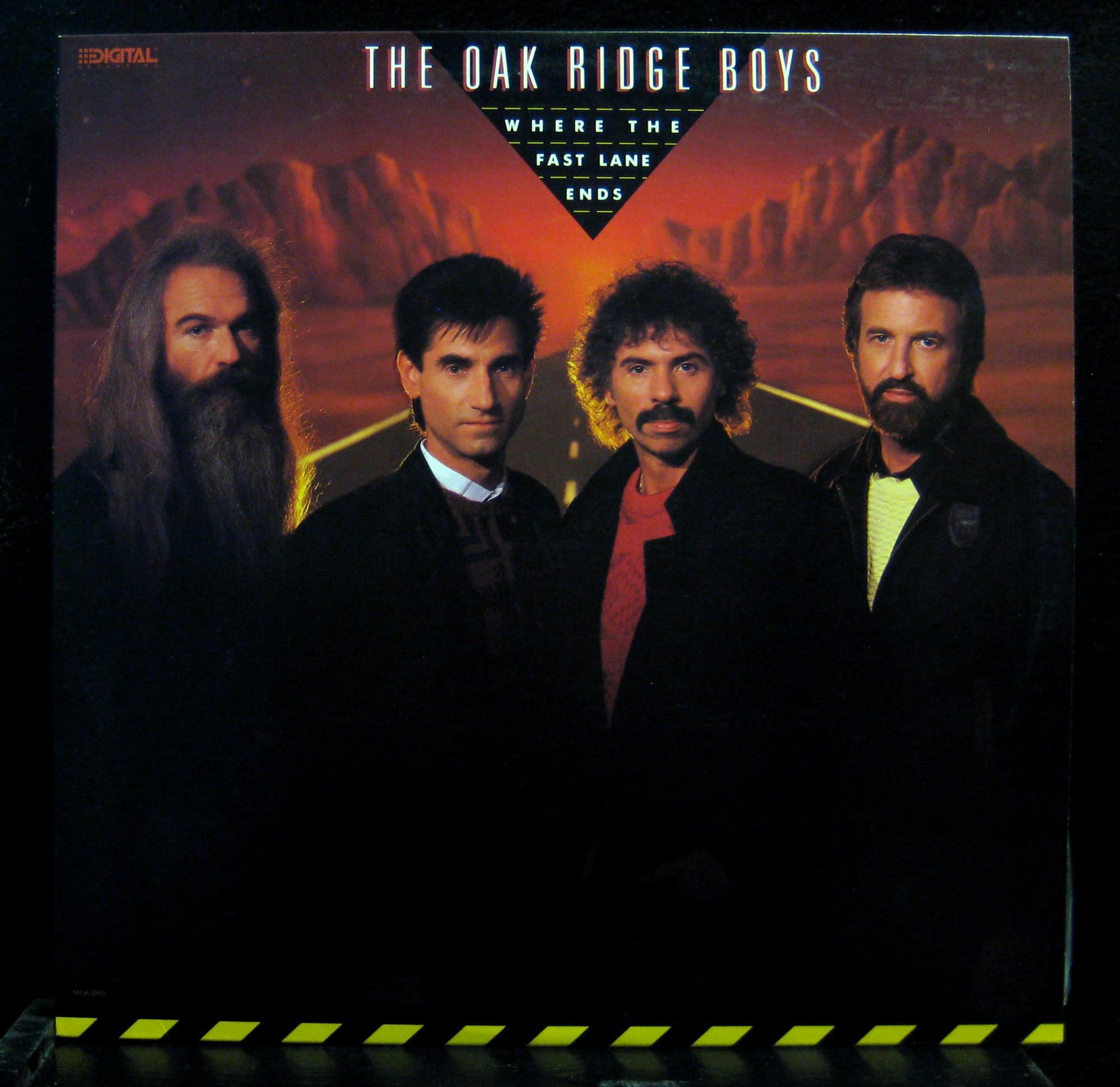 The Oak Ridge Boys - Where The Fast Lane Ends LP Mint- MCA-5945 Vinyl Record - Shuga Records