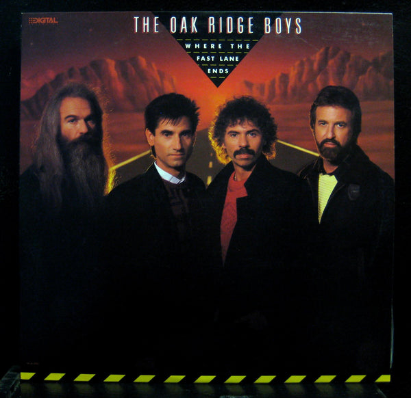 The Oak Ridge Boys - Where The Fast Lane Ends LP Mint- MCA-5945 Vinyl Record - Shuga Records