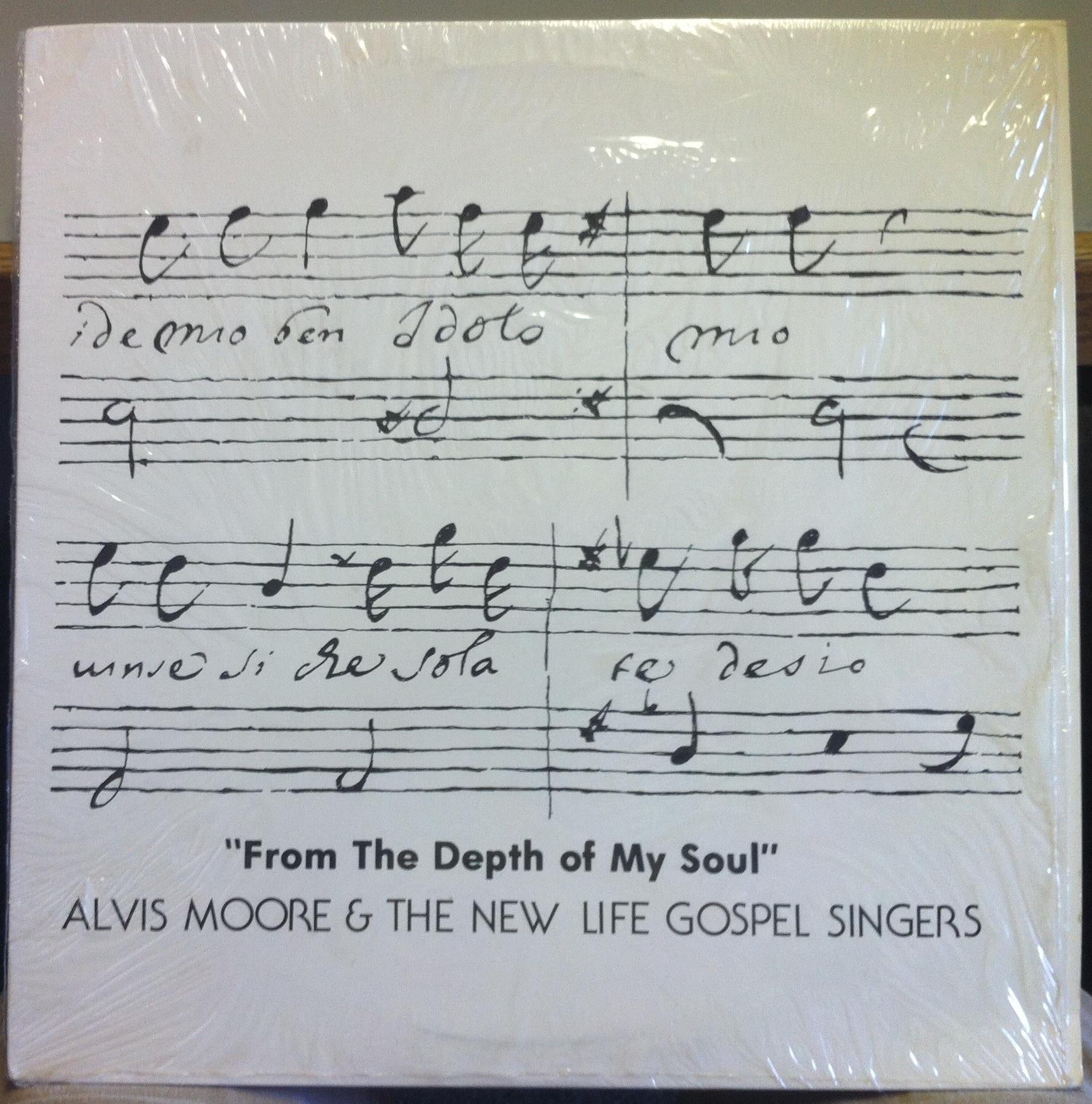 ALVIS MOORE & NEW LIFE from the depth of my soul LP VG+ Private Soul Funk GOSPEL