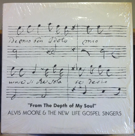 ALVIS MOORE & NEW LIFE from the depth of my soul LP VG+ Private Soul Funk GOSPEL