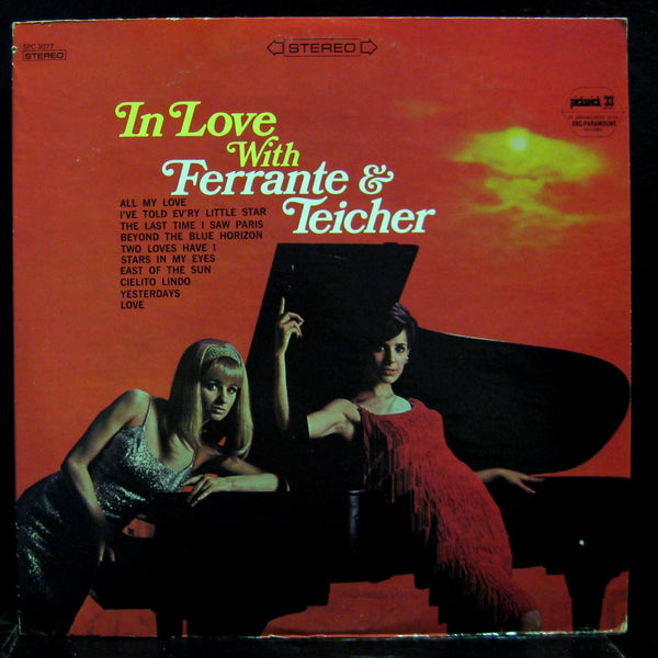 Ferrante & Teicher - In Love LP Mint- PC 3077 Vinyl 1967 Record - Shuga Records