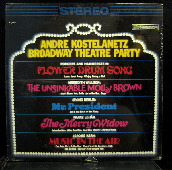 Andre Kostelanetz - Broadway Theatre Party LP New Sealed P-13560 Vinyl Record - Shuga Records