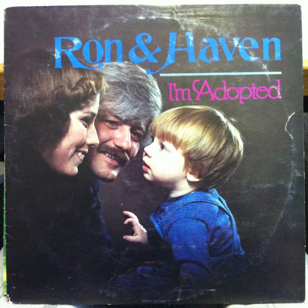 Ron & Haven Howard - I'm Adopted LP VG+ Private CO Xian Folk Strange Christian - Shuga Records