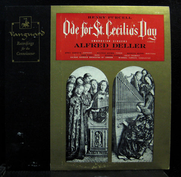 Michael Tippett Ambrosian Singers - Purcell Ode On St Cecilias Day LP Mono Mint- - Shuga Records
