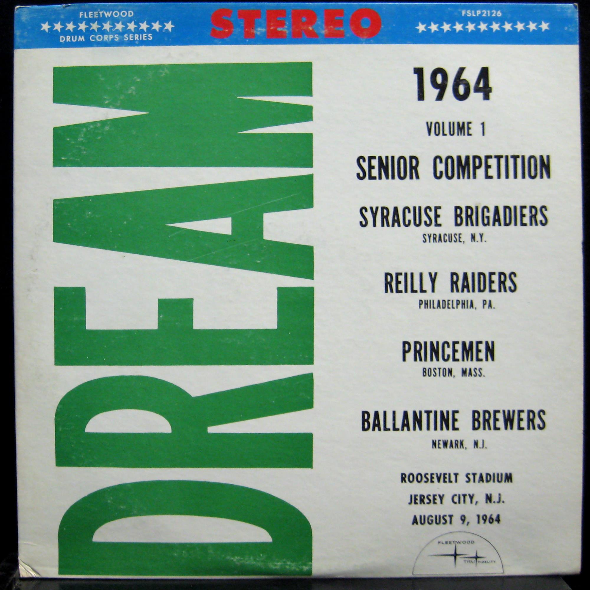 DREAM DRUM CORPS 1964 senior competition vol. 1 LP VG+ FSLP 2126 Vinyl 1964 - Shuga Records