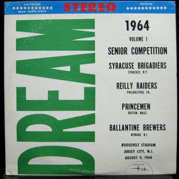 DREAM DRUM CORPS 1964 senior competition vol. 1 LP VG+ FSLP 2126 Vinyl 1964 - Shuga Records
