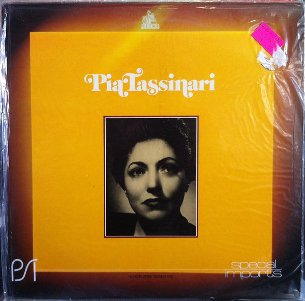 Pia Tassinari - Soprano LP New Sealed LPO 2036 Vinyl 1979 Fonit Cetra Italy - Shuga Records
