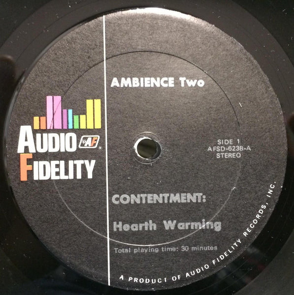 Ambience Two - An Adventure In Enviromental Sound LP VG+ AFSD 6238 Stereo 1970 - Shuga Records
