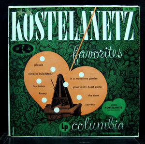 ANDRE KOSTELANETZ favorites LP VG+ CL 791 Alex Steinweiss Art Cover USA 1955 - Shuga Records