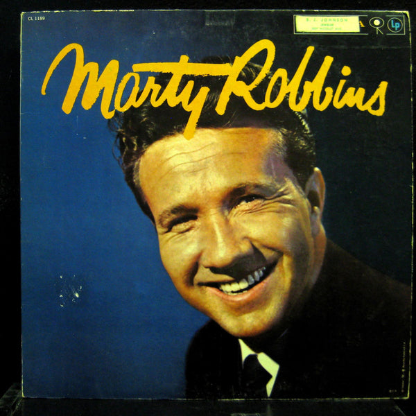 MARTY ROBBINS s/t LP VG CL 1189 6 Eye Mono CBS Vinyl 1958 Record - Shuga Records