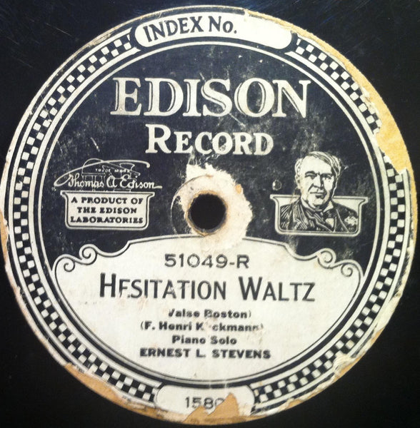 Ernest L Stevens - Three O Clock In The Morning/Hesitation VG 51049 Pre War 78 - Shuga Records