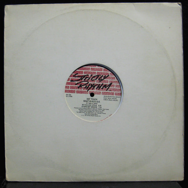 Def Touch - What Is H.O.U.S.E. 12" VG+ SR 1264 House Vinyl 1991 Record - Shuga Records