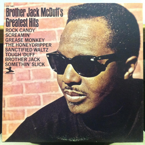 Brother Jack Mcduff - Greatest Hits - VG+ LP Record 1966 Prestige USA Mono Vinyl - Jazz / Soul-Jazz / Bop - Shuga Records