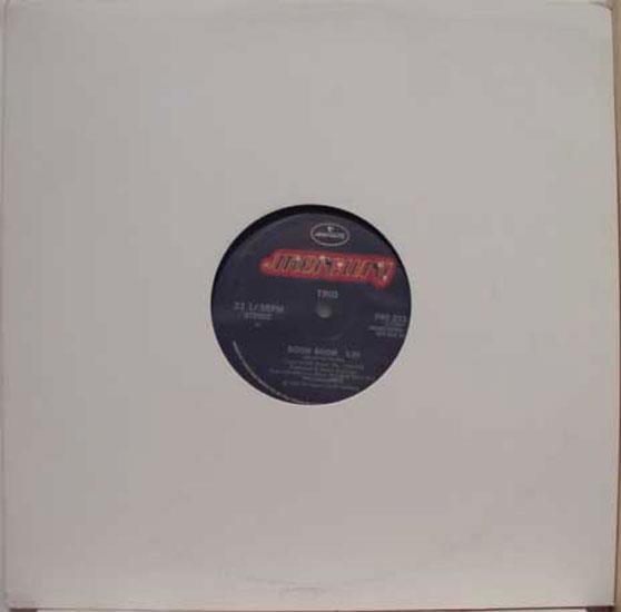 Trio - Boom Boom 12" Mint- PRO 233 1 Vinyl 1983 Mercury Record Promo - Shuga Records