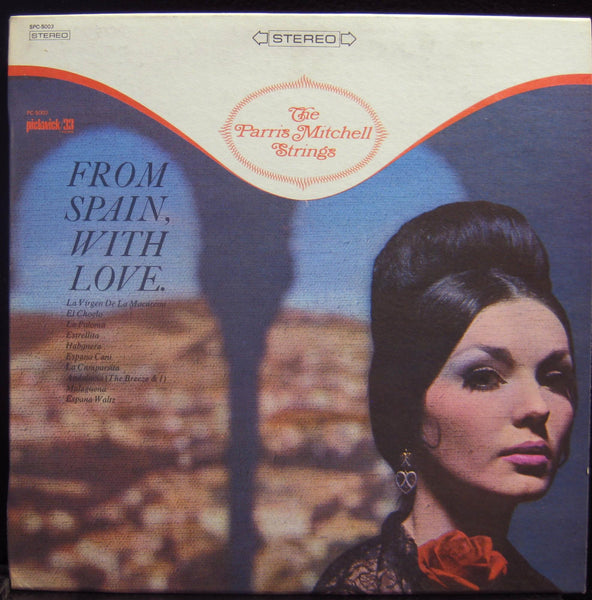 The Parris Mitchell Strings - From Spain With Love LP VG+ SPC-5003 Vinyl Record - Shuga Records