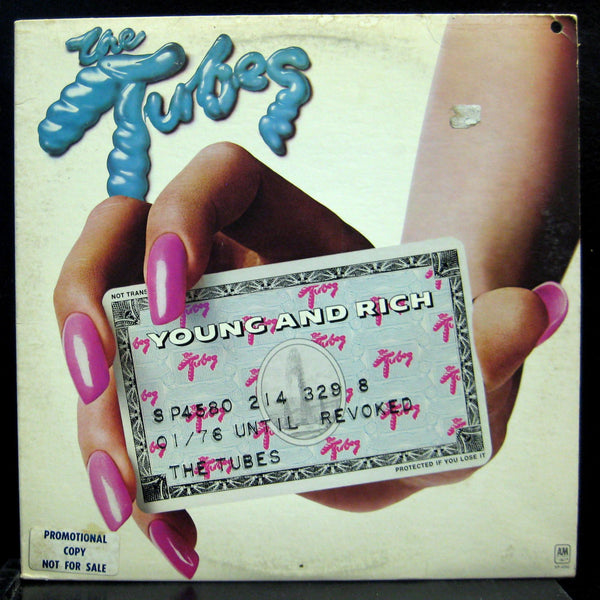 The Tubes - Young & Rich - Mint- (VG Cover) LP Record 1976 A&M Stereo Vinyl - Pop - Shuga Records