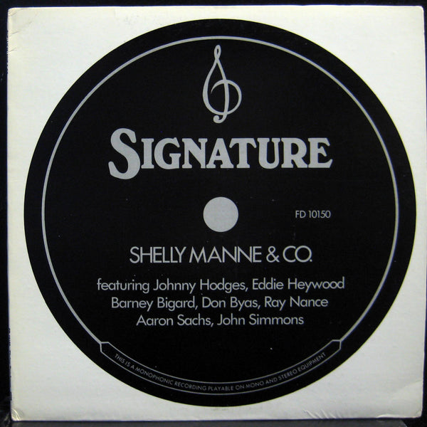 Shelly Manne & Co - Signature LP VG+ FD 10150 Vinyl 1973 Record - Shuga Records