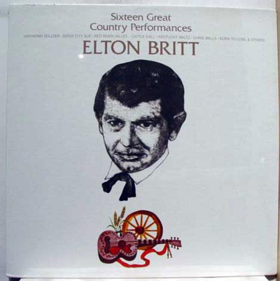 Elton Britt - Sixteen Great Country Performances LP New Sealed ABCS 744 Vinyl