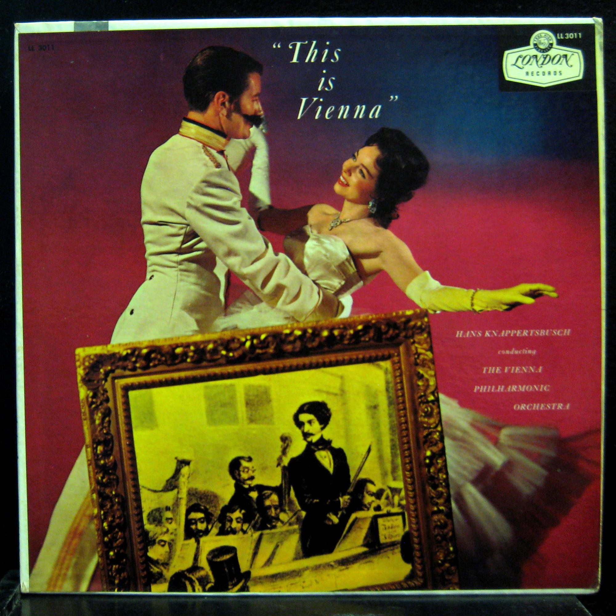Hans Knappertsbusch - Vienna Holiday LP VG+ Promo LL.3011 Vinyl UK Mono FFrr - Shuga Records