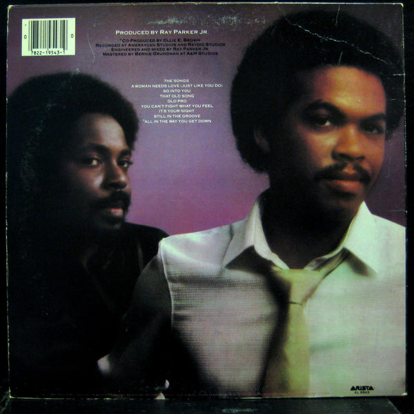 Ray Parker Jr & Raydio - A Woman Needs Love LP VG+ AL 9543 Vinyl 1981 Record - Shuga Records