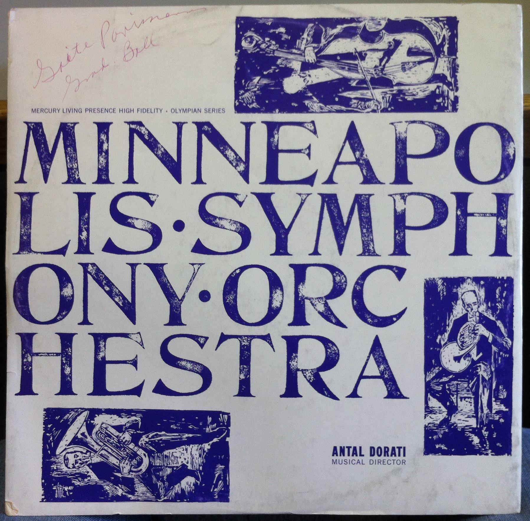 Dorati - Offenbach Gaite Parisienne LP VG+ MG 50152 Mercury Minneapolis Ltd Ed - Shuga Records