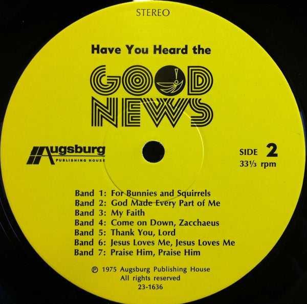 Robert Schultz & Ted Groat - Have You Heard The Good News LP VG+ Private Xian - Shuga Records