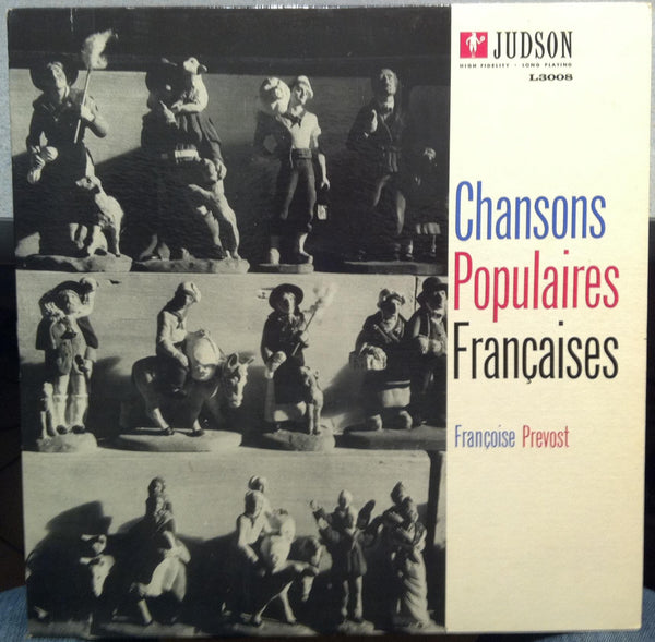 FRANCOISE PREVOST chamsons populaires francaises LP Mint- L3008 Vinyl 1957 - Shuga Records