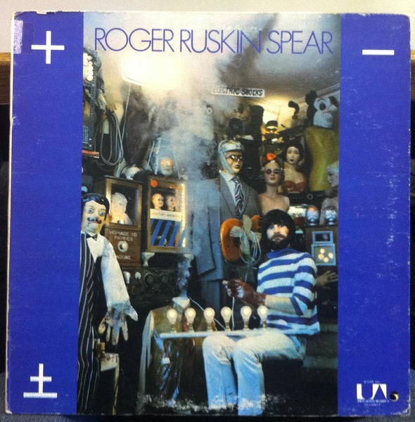 Roger Ruskin Spear - Electric Shocks LP VG+ UA-LA097-F Vinyl 1972 Psych Art Rock - Shuga Records