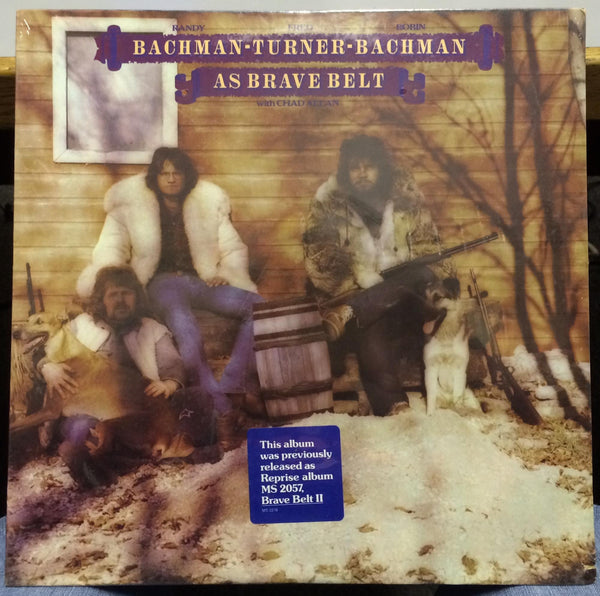 RANDY BACHMAN / FRED TURNER / ROBIN BACHMAN as brave belt LP Sealed MS 2210 - Shuga Records