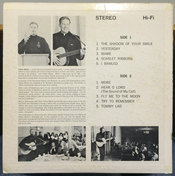 Father Blaise - The Sound Of My Call LP VG+ FB 11767 Private 1967 Folk Christian - Shuga Records