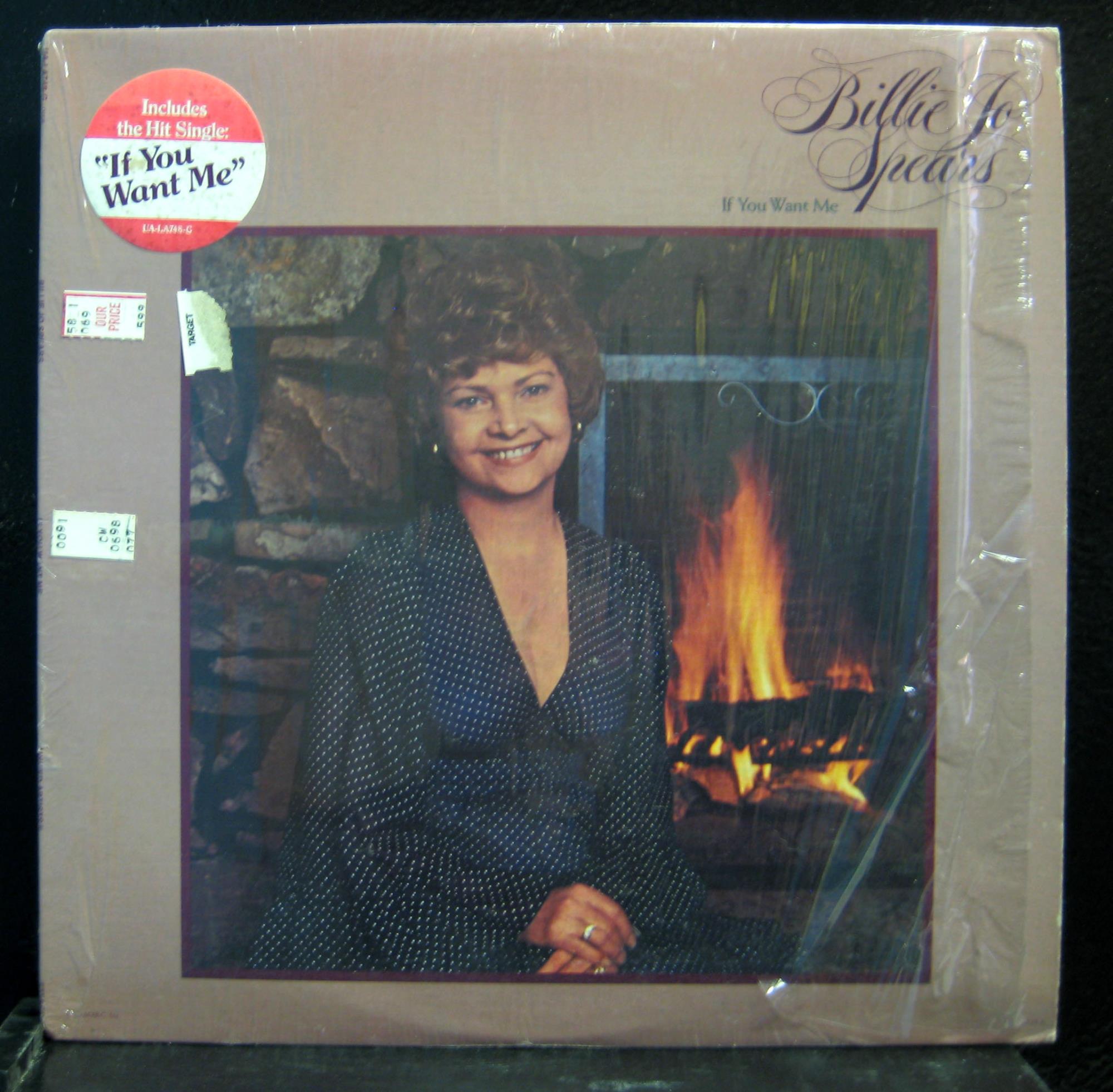 Billie Jo Spears - If You Want Me LP VG+ UA-LA748-G Vinyl 1977 Record - Shuga Records