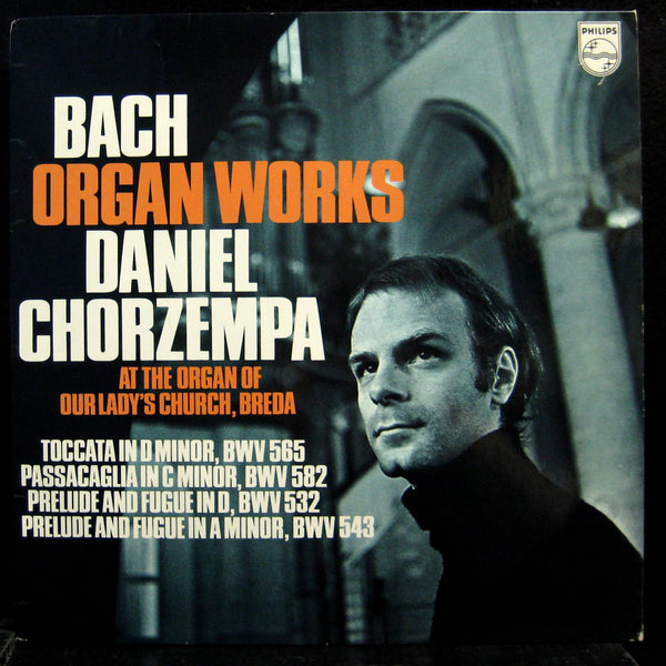 Daniel Chorzempa - Bach Organ Works LP Mint- 6500 214 Stereo Holland Vinyl - Shuga Records