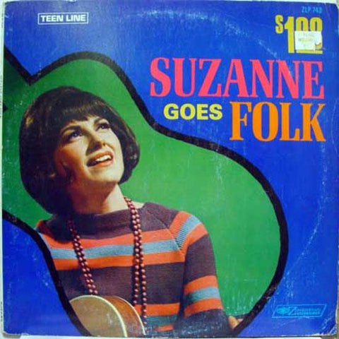 Suzanne Johnson - Goes Folk LP VG ZLP 743 Vinyl Record