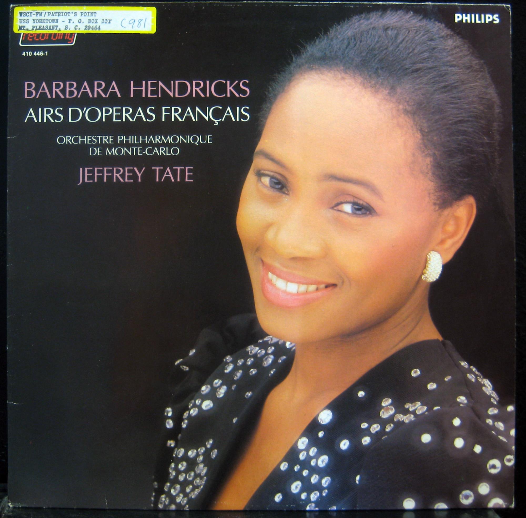 Hendricks Tate - Airs D'Operas Francais LP Mint- 410 446 1 Holland Vinyl w/ Book - Shuga Records