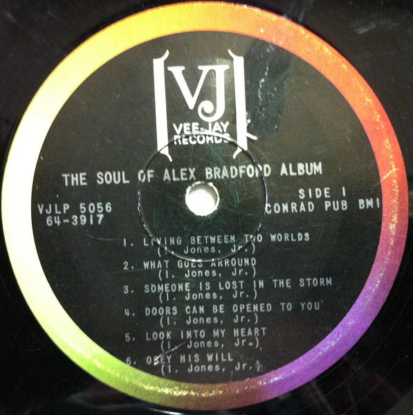 Alex Bradford - The Soul Album Of LP VG- VJLP 5056 Vinyl 1964 Scarce Orig 1st