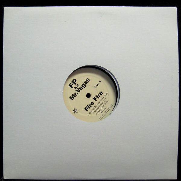 Fp Feat. Mr. Vegas - Fire Fire LP Mint- TB-2482 Reggae Vinyl 2005 Record Promo - Shuga Records