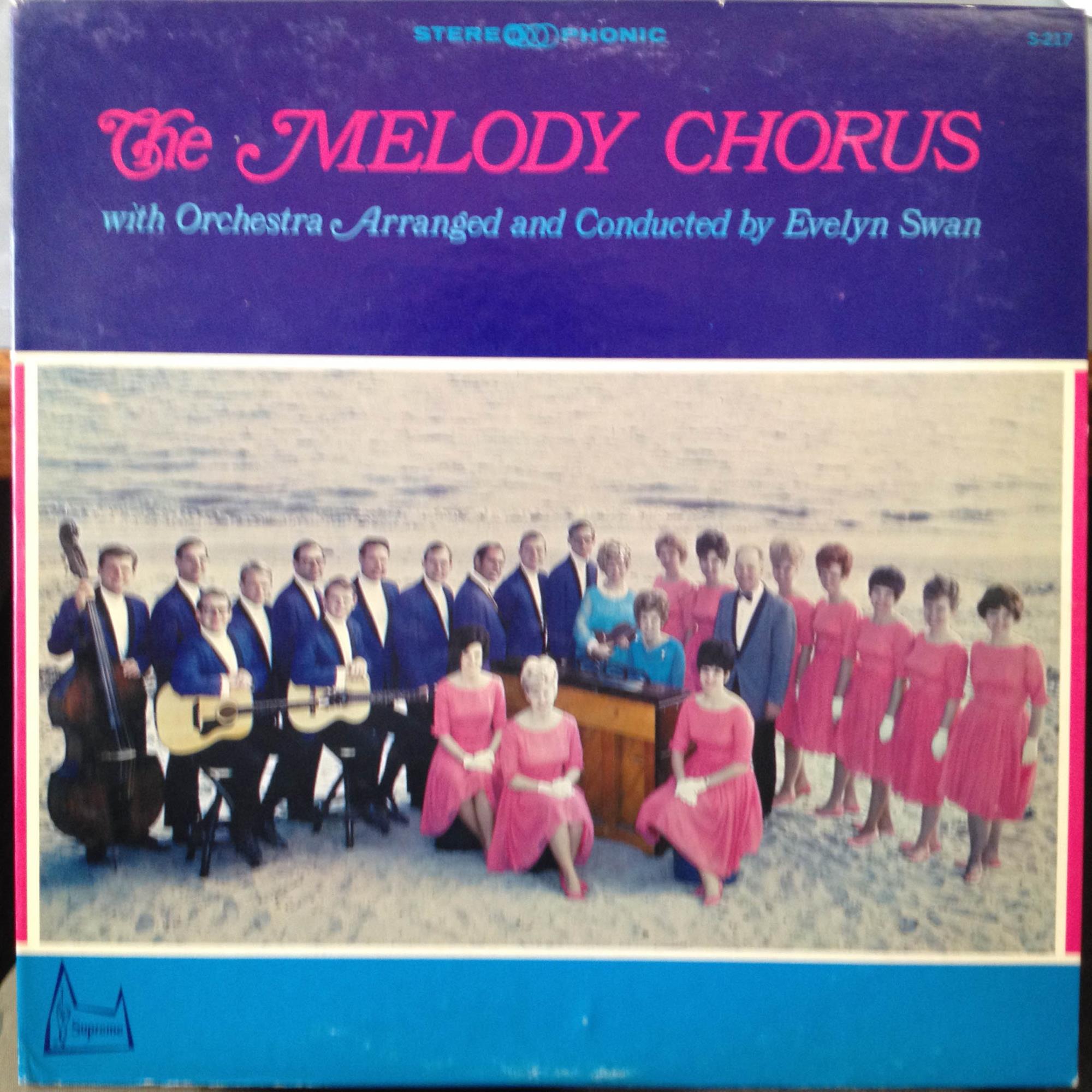 Evelyn Swan - The Melody Chorus LP VG+ S-217 Vinyl Private Christian Pop 1st - Shuga Records